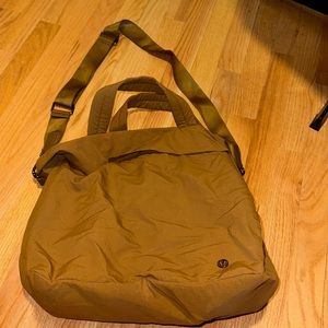 Camel colored lulu tote